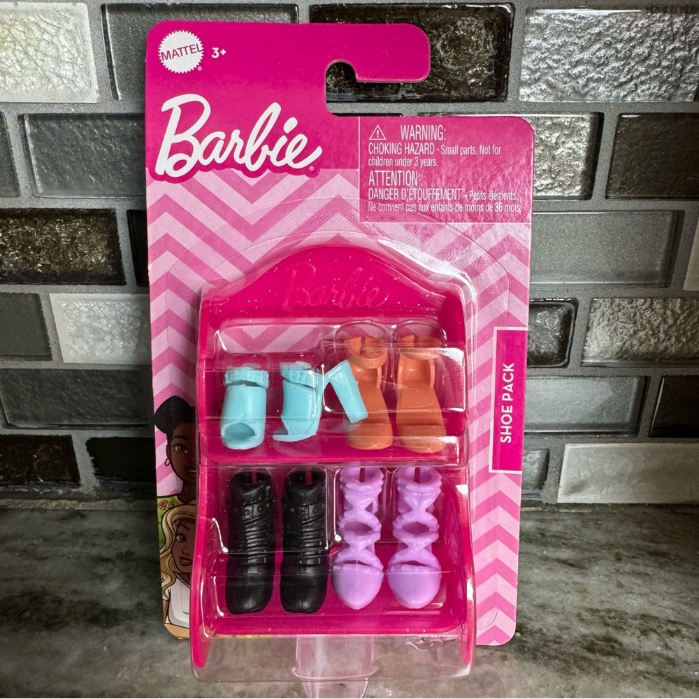 Mattel Barbie Shoe Pack of 4